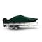 Eevelle Boat Cover V HULL FISHING  Center Console, Low or No Bow Rails Inboard 17ft 6in L 90in W Green SFVCC1790-HTR - alternate 1